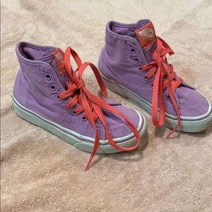 Girls Vans Lavender shoes